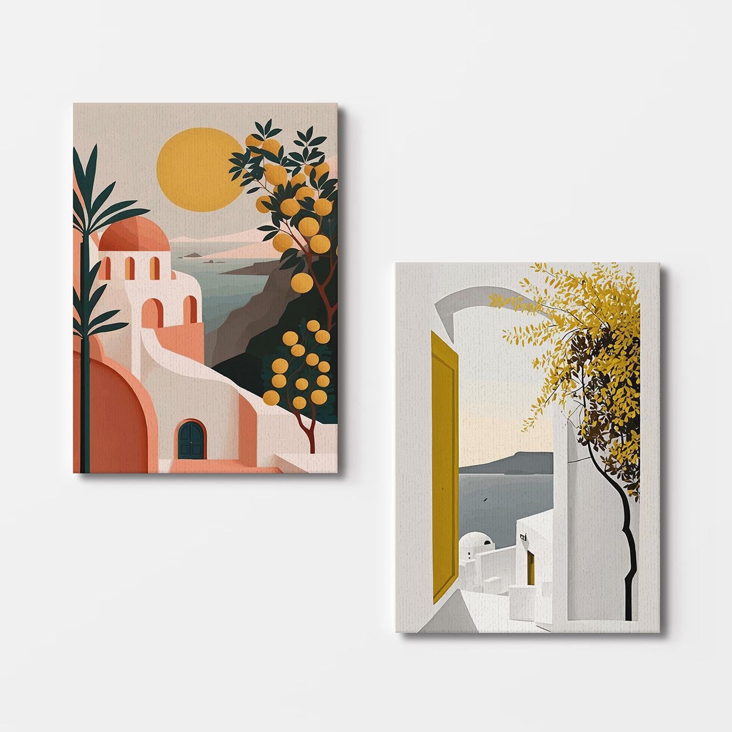 Entdecken Sie das mehrfarbige Leinwandbild 2KNV4328 von Wallity – ein stilvolles Kunstwerk, das jeden Raum in ein elegantes Ambiente verwandelt.