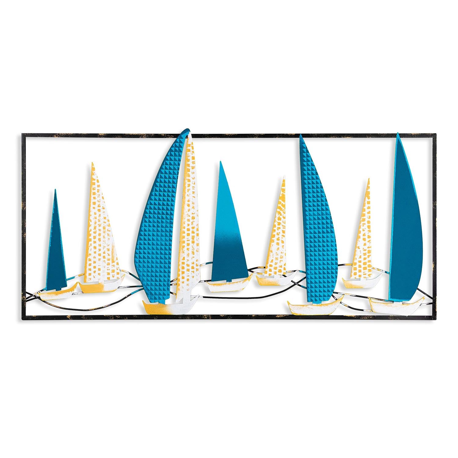 Yelkenli 2 in Mehrfarbig präsentiert im Onlineshop von KAQTU Design AG. Wanddeko ist von Wallity