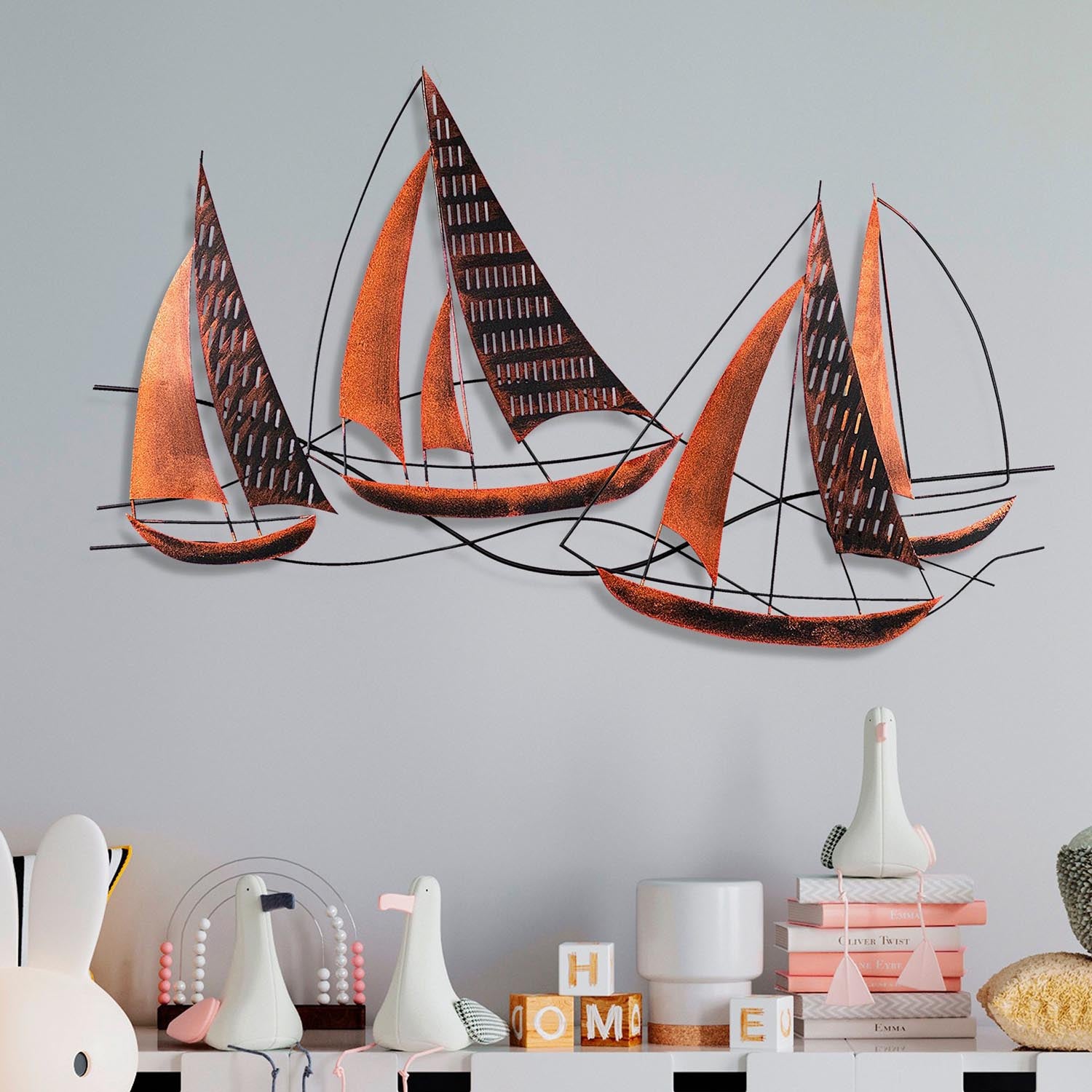 Entdecken Sie die einzigartige Barbaros 3 Wanddeko von Wallity – ein handgefertigtes Metallkunstwerk, das jeden Raum stilvoll verwandelt.