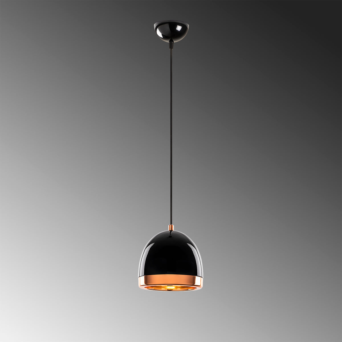 Mugo Pendellampe - Schwarz Gold in Schwarz Gold präsentiert im Onlineshop von KAQTU Design AG. Pendelleuchte ist von Opviq