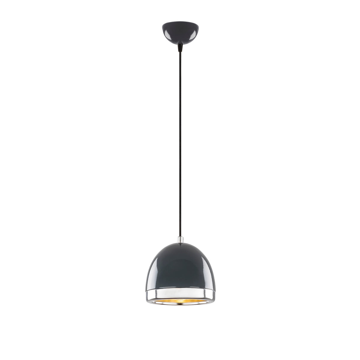Mugo Pendellampe - Anthrazit Gold in Anthrazit Gold präsentiert im Onlineshop von KAQTU Design AG. Pendelleuchte ist von Opviq