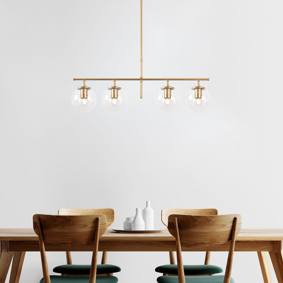 Roe Pendellampe - Glänzendes Gold in Glänzendes Gold präsentiert im Onlineshop von KAQTU Design AG. Pendelleuchte ist von Opviq