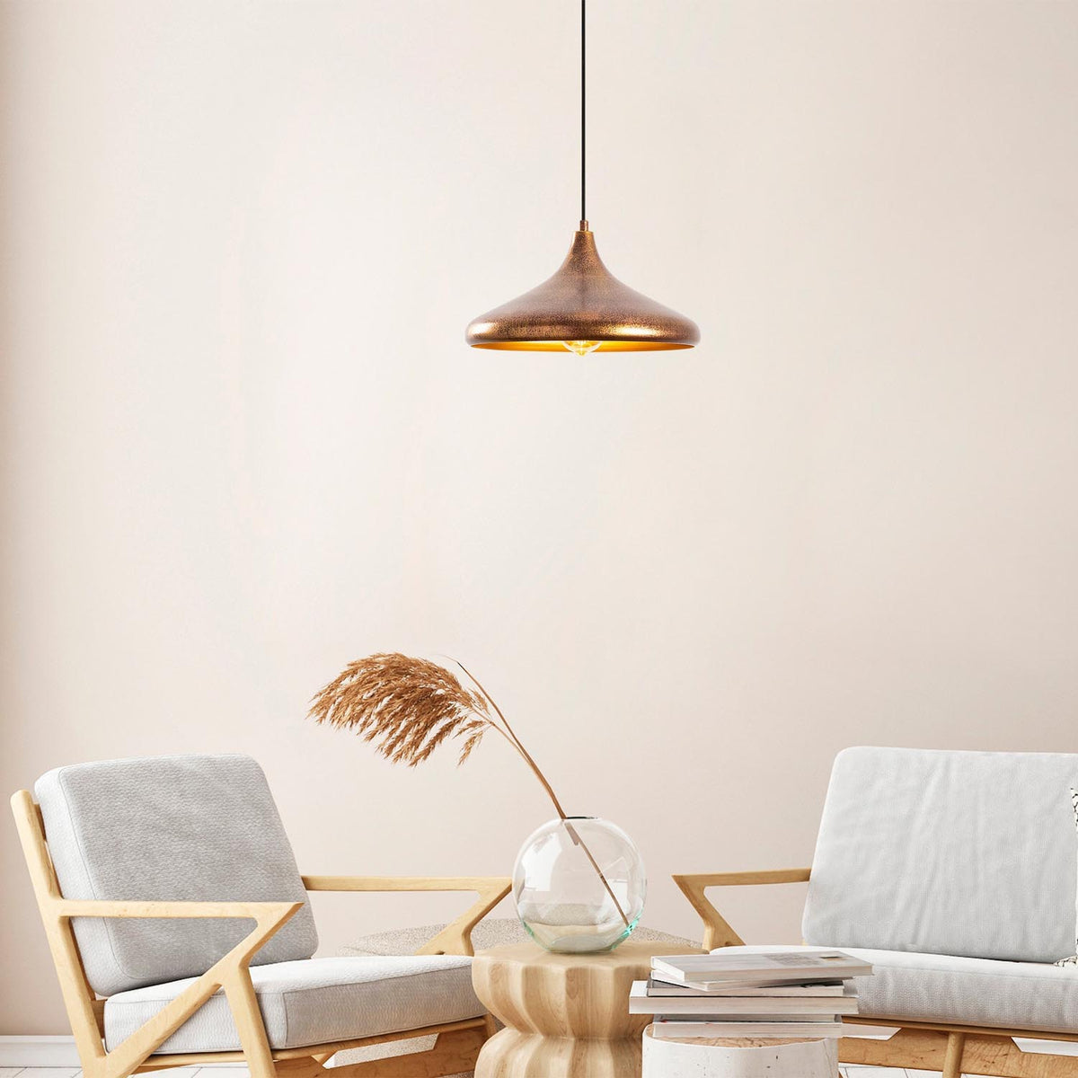 Barek Pendellampe - Mehrfarbig in Mehrfarbig präsentiert im Onlineshop von KAQTU Design AG. Pendelleuchte ist von Opviq