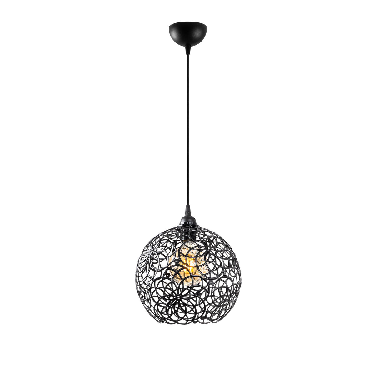 Hay Pendellampe - Schwarz in Schwarz präsentiert im Onlineshop von KAQTU Design AG. Pendelleuchte ist von Opviq