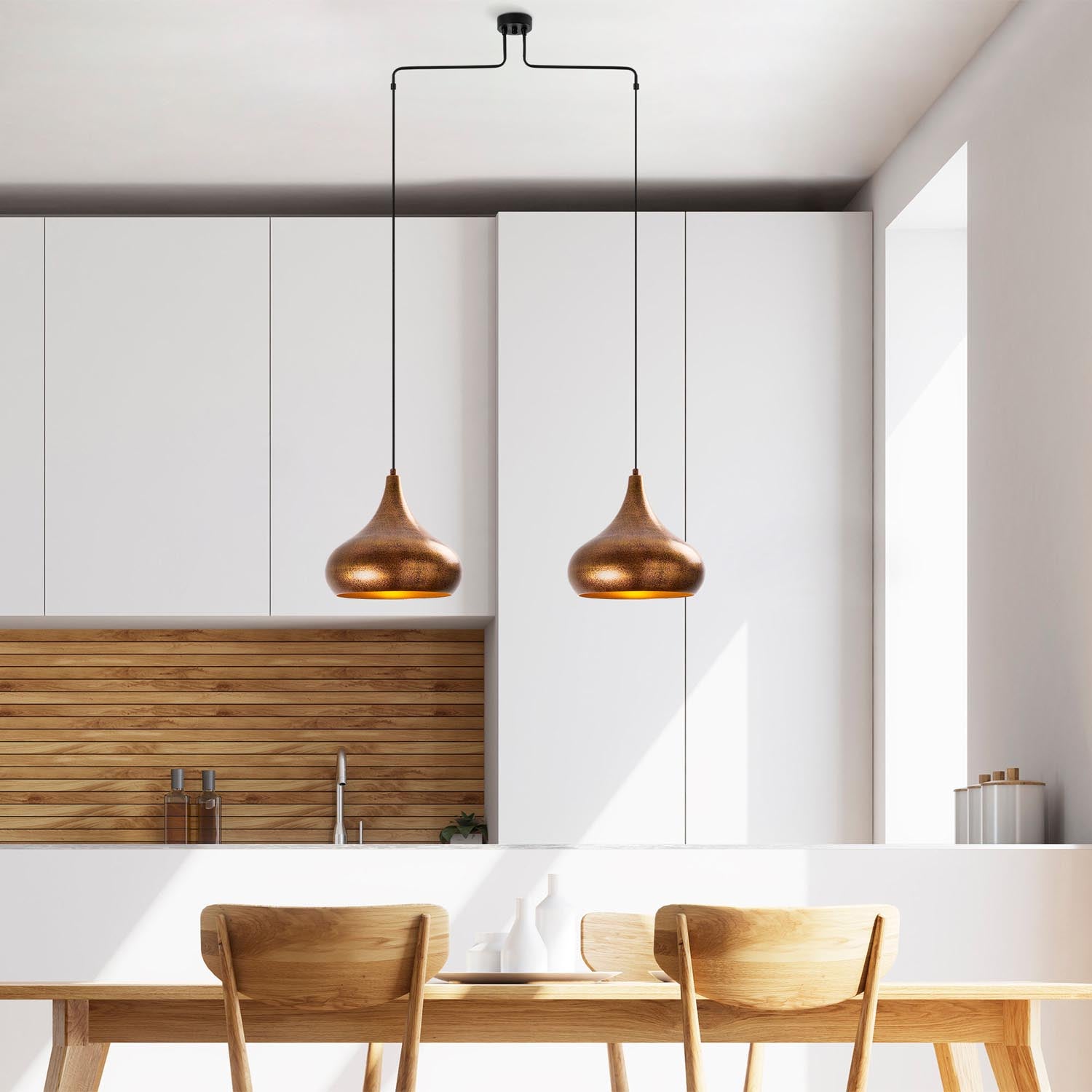 Muba pendant lamp - patina