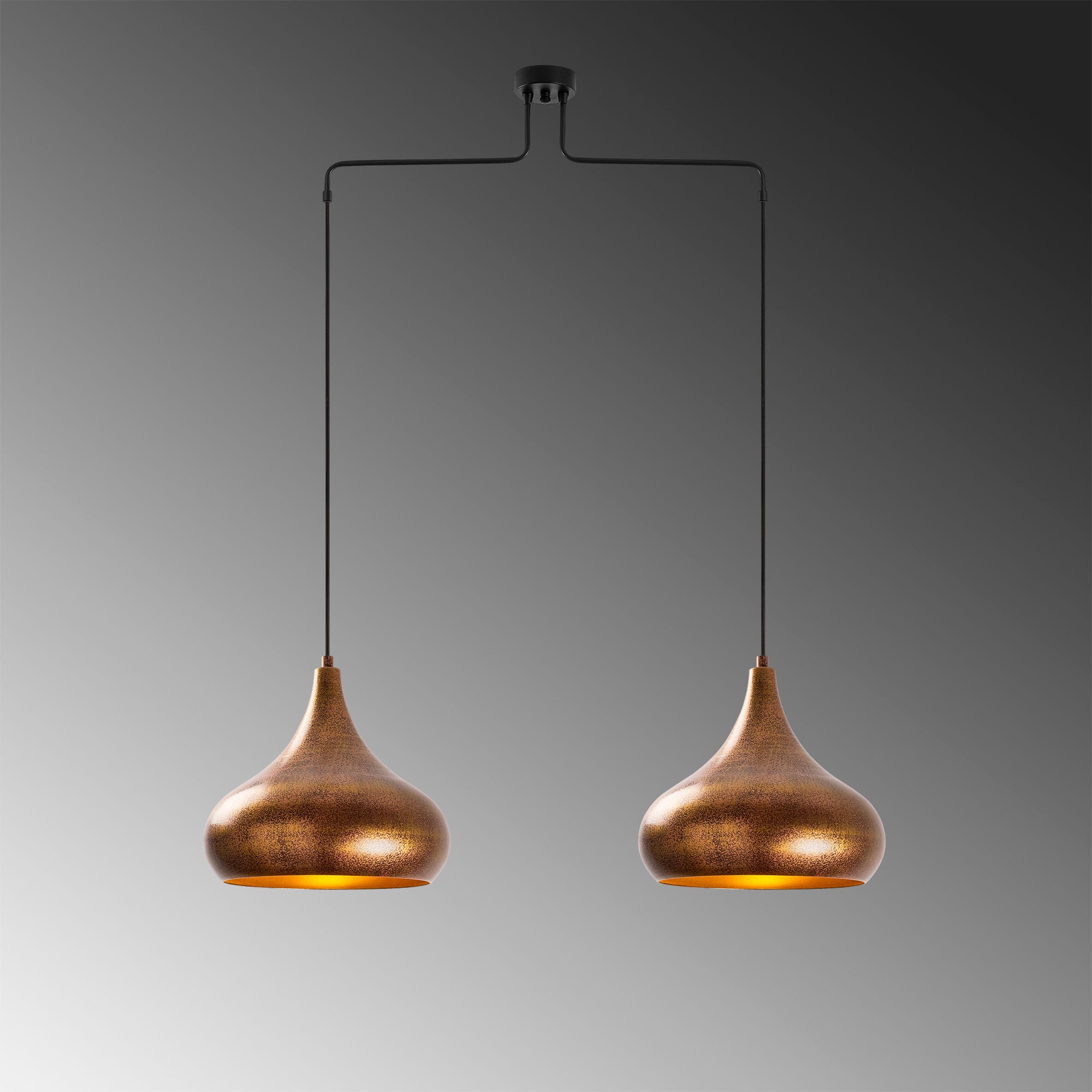 Muba pendant lamp - patina