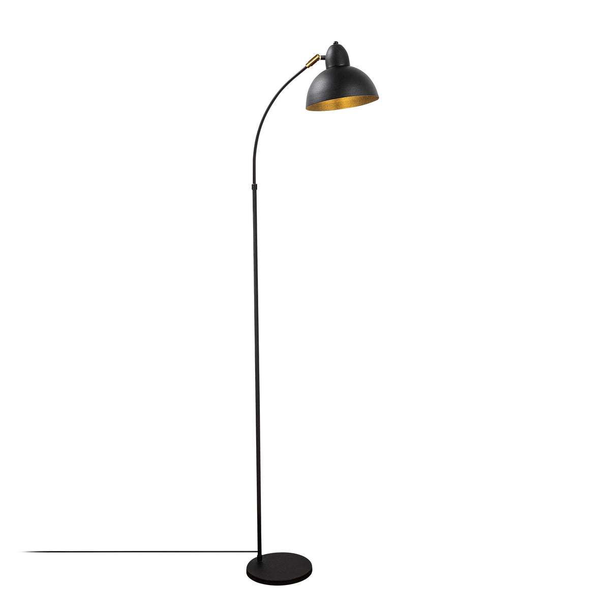 Varzan Stehleuchte - Schwarz Antiquität in Schwarz Antiquität präsentiert im Onlineshop von KAQTU Design AG. Stehleuchte ist von Opviq