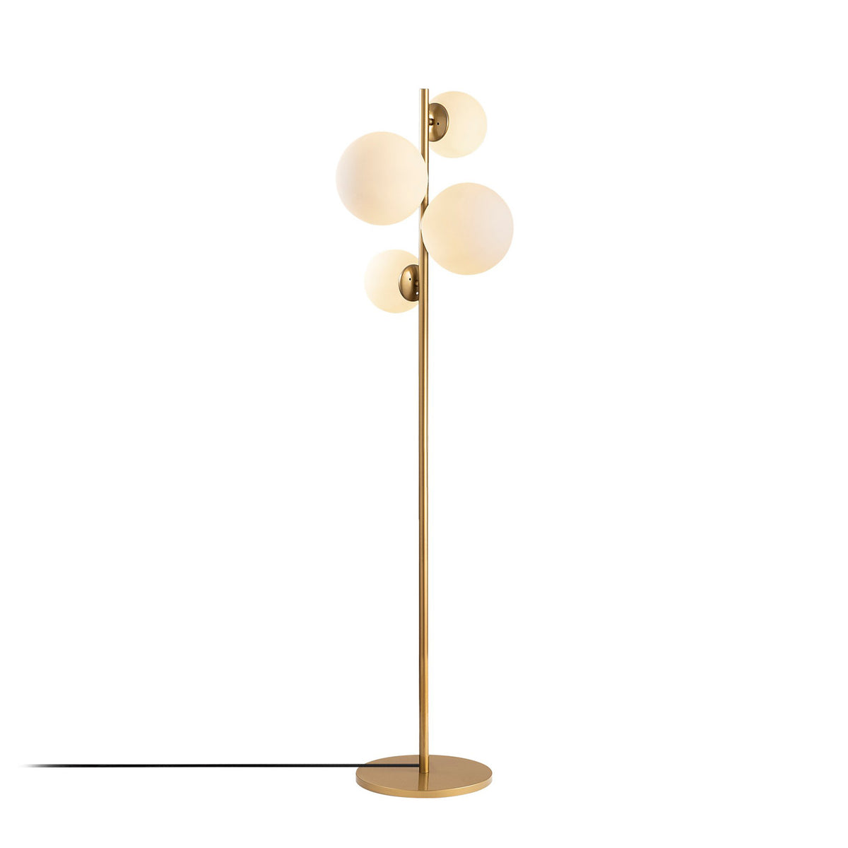 Fazli Stehleuchte - Gold in Gold präsentiert im Onlineshop von KAQTU Design AG. Stehleuchte ist von Opviq