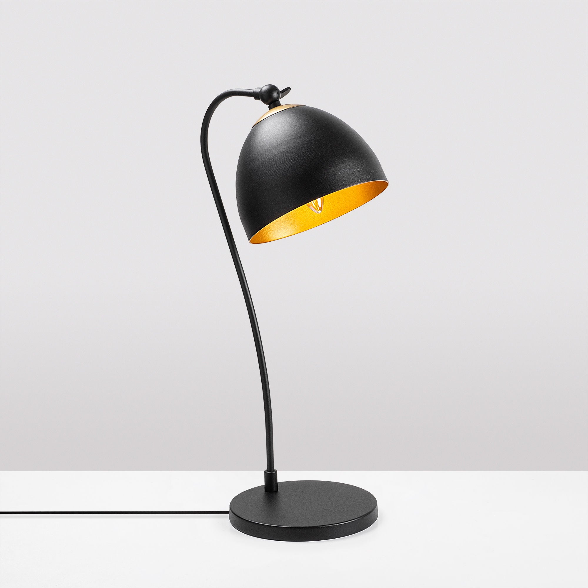 Acuka12295 Lampe de table - Or noir