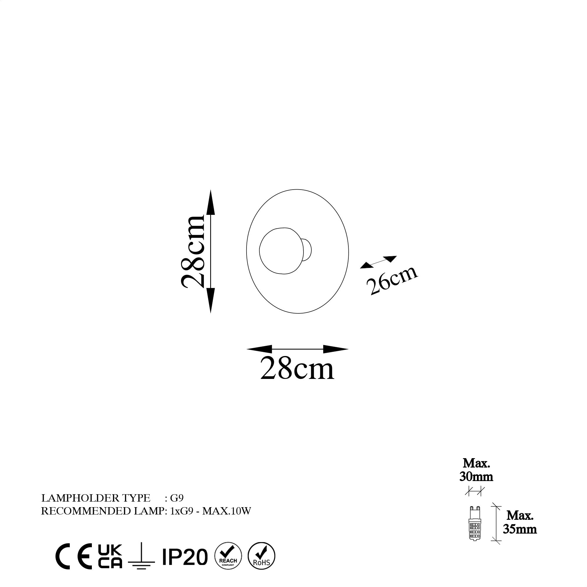 Stilvolle Kupfer-Wandleuchte von Opviq: Setzen Sie Akzente in Ihrem Zuhause mit dieser eleganten Lampe, die für ein warmes, einladendes Licht sorgt.