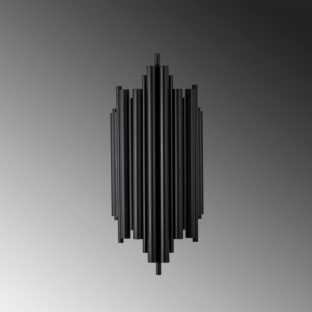 Reis Wandleuchte - Schwarz in Schwarz präsentiert im Onlineshop von KAQTU Design AG. Wandleuchte ist von Opviq