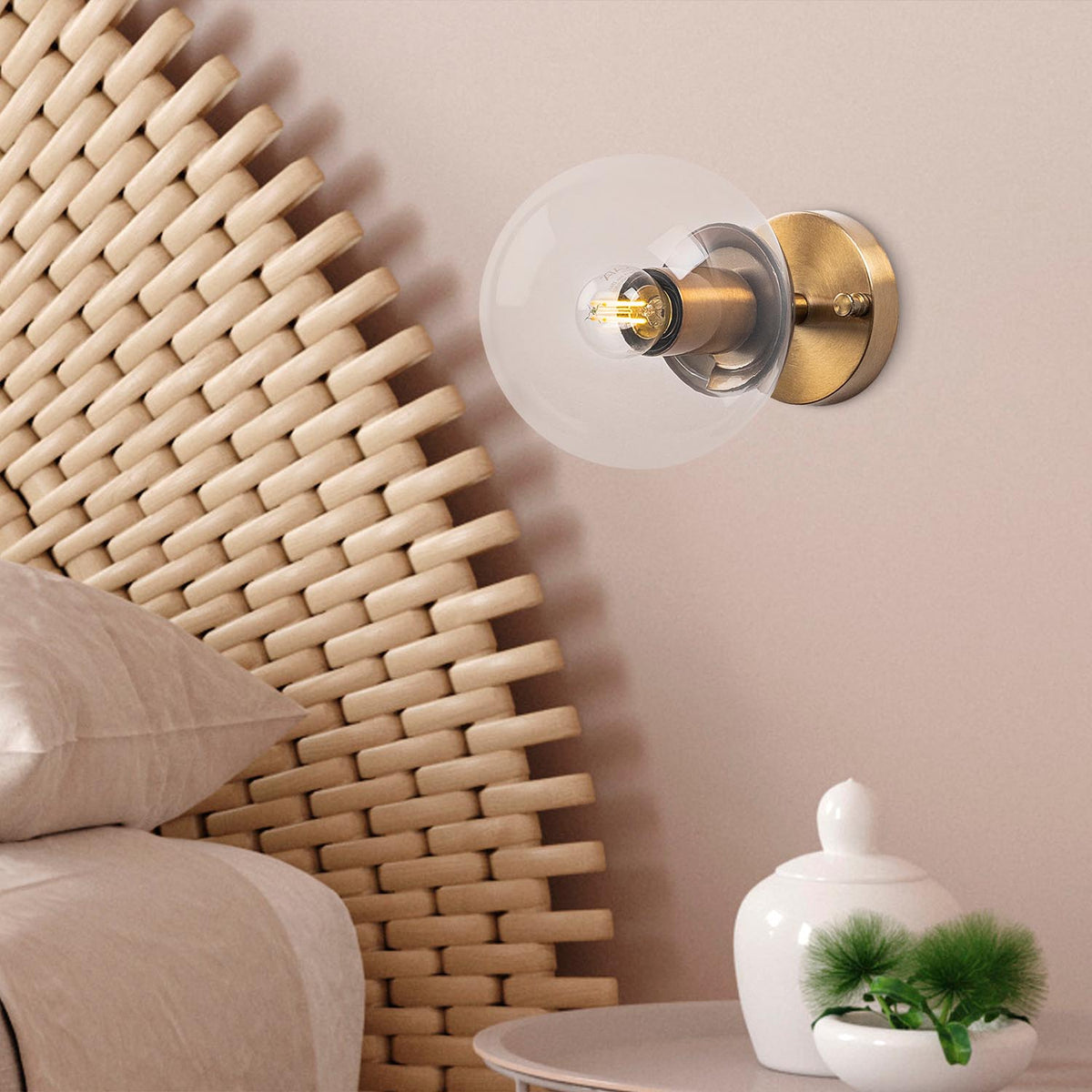 Atmaca Wandleuchte - Vintage in Vintage präsentiert im Onlineshop von KAQTU Design AG. Wandleuchte ist von Opviq