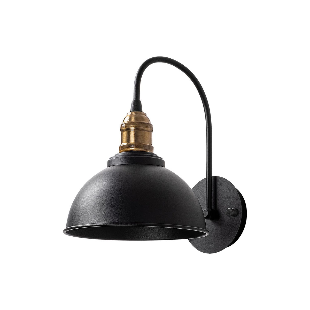 Varzan Wandleuchte - Schwarz Antiquität in Schwarz Antiquität präsentiert im Onlineshop von KAQTU Design AG. Wandleuchte ist von Opviq