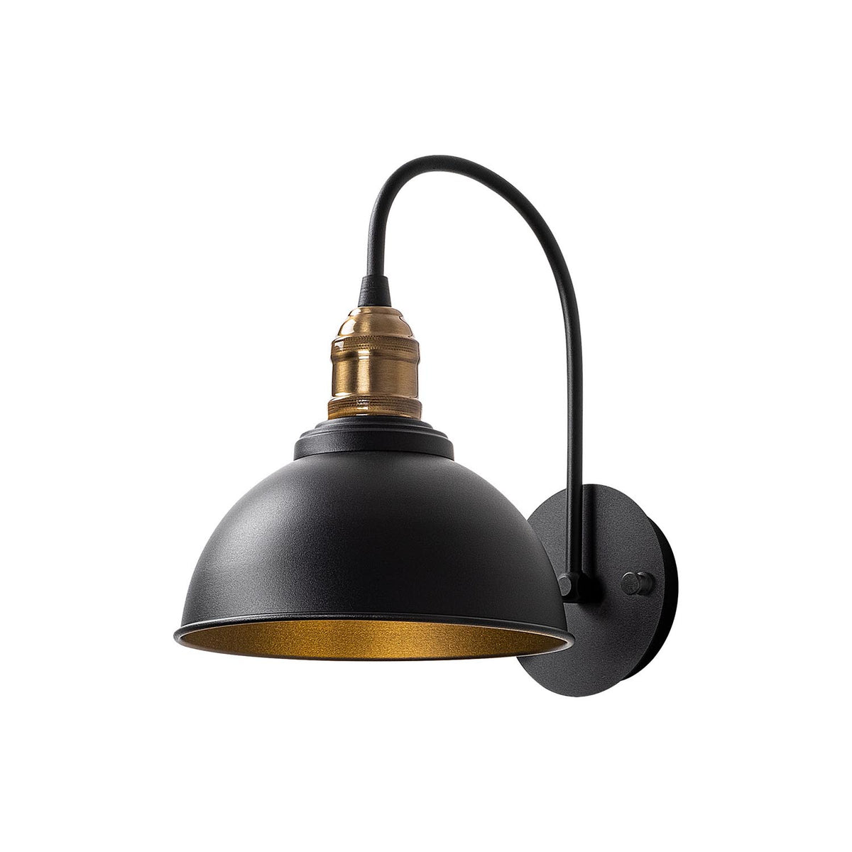 Varzan Wandleuchte - Schwarz Antiquität in Schwarz Antiquität präsentiert im Onlineshop von KAQTU Design AG. Wandleuchte ist von Opviq