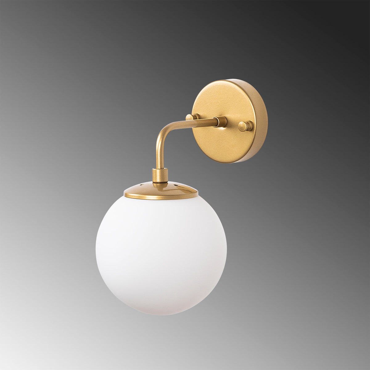 Horn Wandleuchte - Gold in Gold präsentiert im Onlineshop von KAQTU Design AG. Wandleuchte ist von Opviq