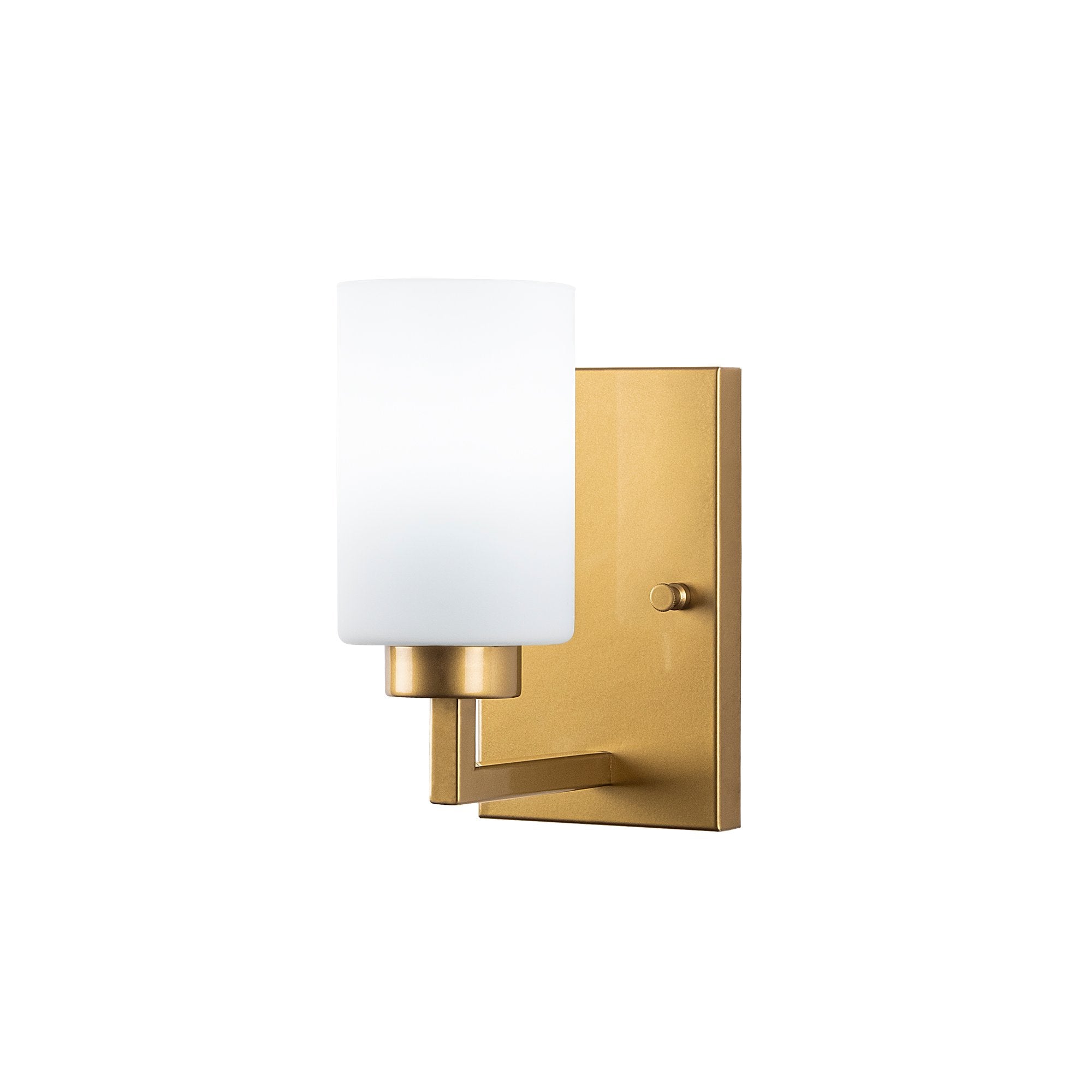 Verleihen Sie Ihrem Zuhause mit der Hania Wandleuchte in Gold von Opviq einen Hauch von Luxus und schaffen Sie eine einladende Atmosphäre.