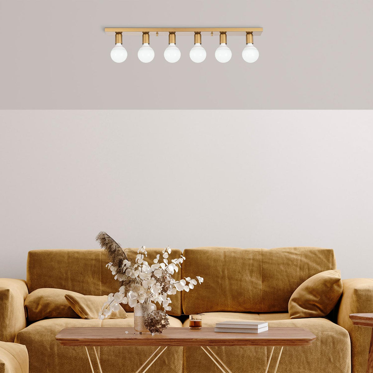 Mirro Deckenleuchte - Gold in Gold präsentiert im Onlineshop von KAQTU Design AG. Deckenleuchte ist von Opviq