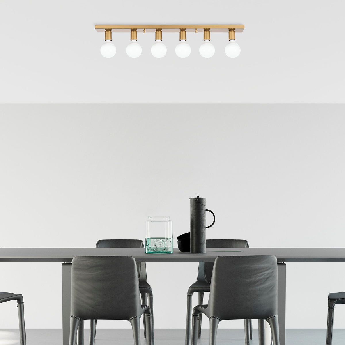 Mirro Deckenleuchte - Gold in Gold präsentiert im Onlineshop von KAQTU Design AG. Deckenleuchte ist von Opviq