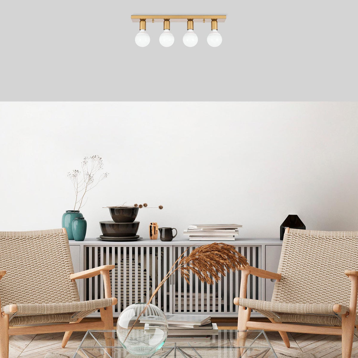 Mirro Deckenleuchte - Gold in Gold präsentiert im Onlineshop von KAQTU Design AG. Deckenleuchte ist von Opviq