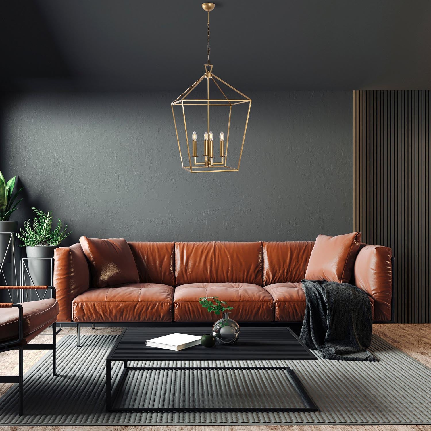 Erleben Sie mit der Till Pendelleuchte von Opviq, wie goldene Akzente Ihren Raum in eine Oase des Stils und der Raffinesse verwandeln.