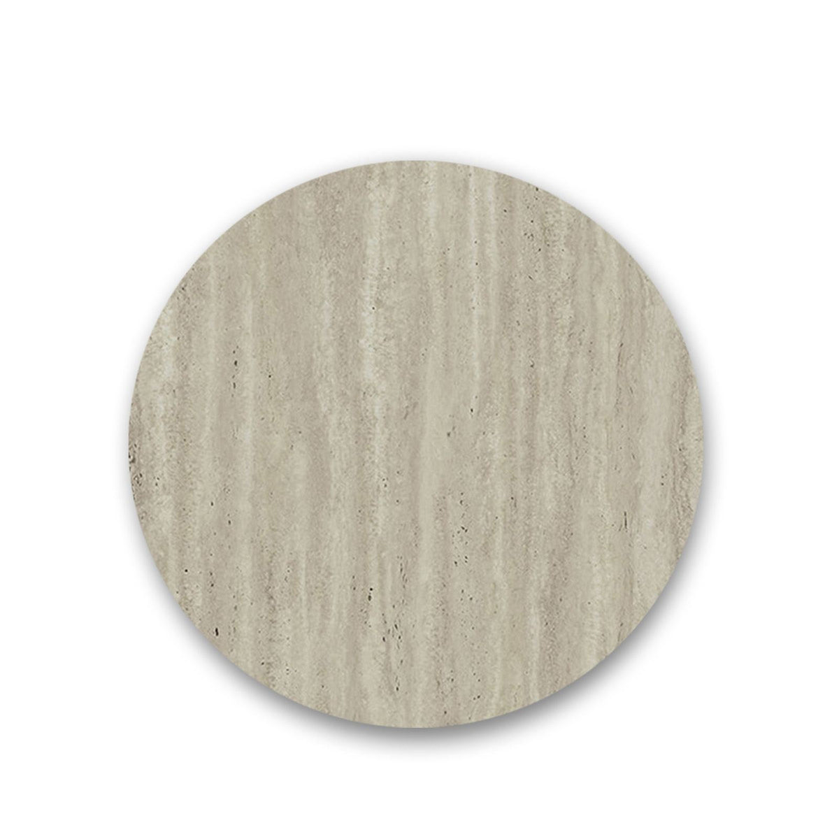 Couchtisch Ave14-T von Hanah Home in Travertin-Optik, rechteckige Form aus Melaminspanplatte, Masse 90 x 60 x 28,6 cm.