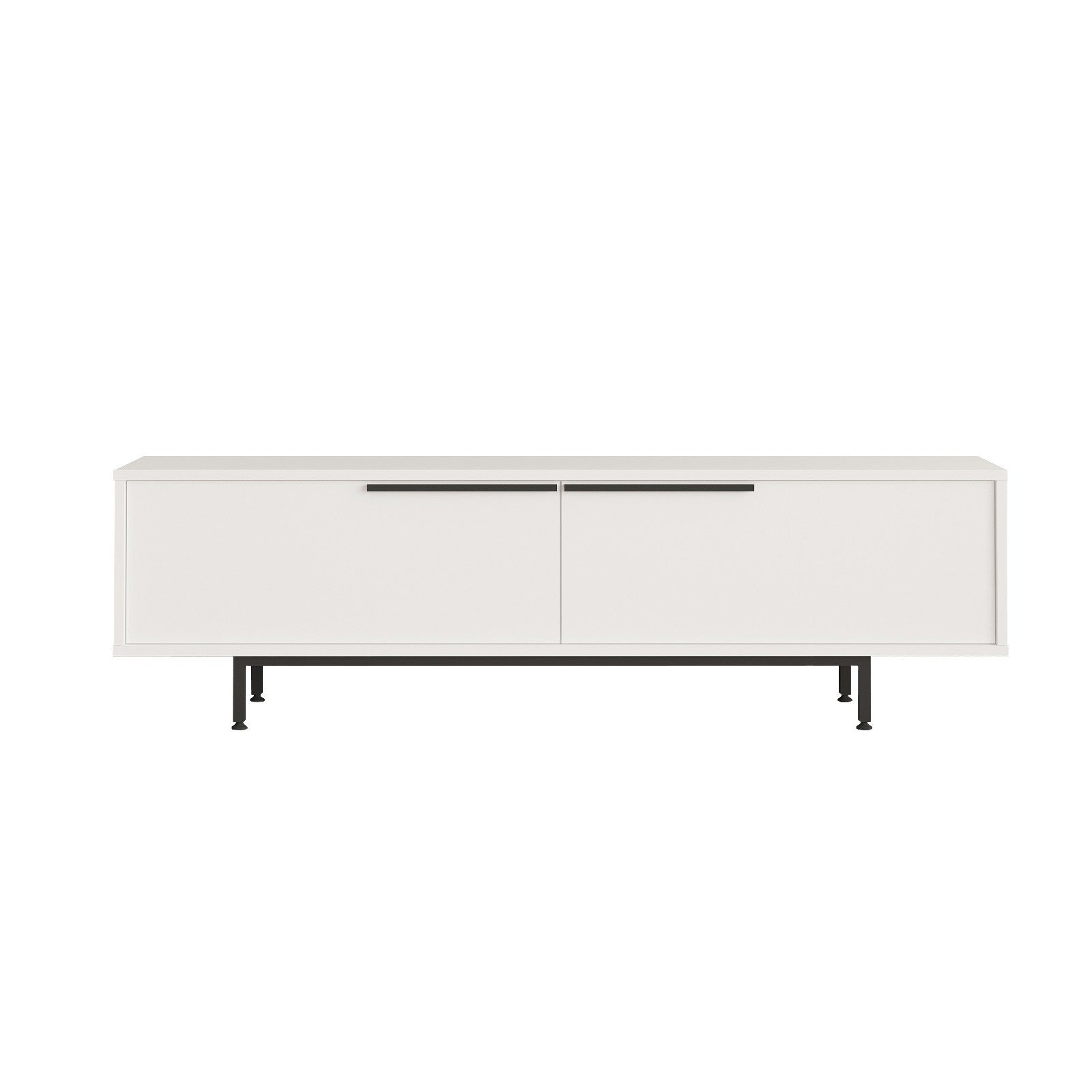 Gestalten Sie Ihr Zuhause stilvoll mit dem On1 Sideboard in Weiß von Hanah Home – eine perfekte Kombination aus Eleganz und Funktionalität.