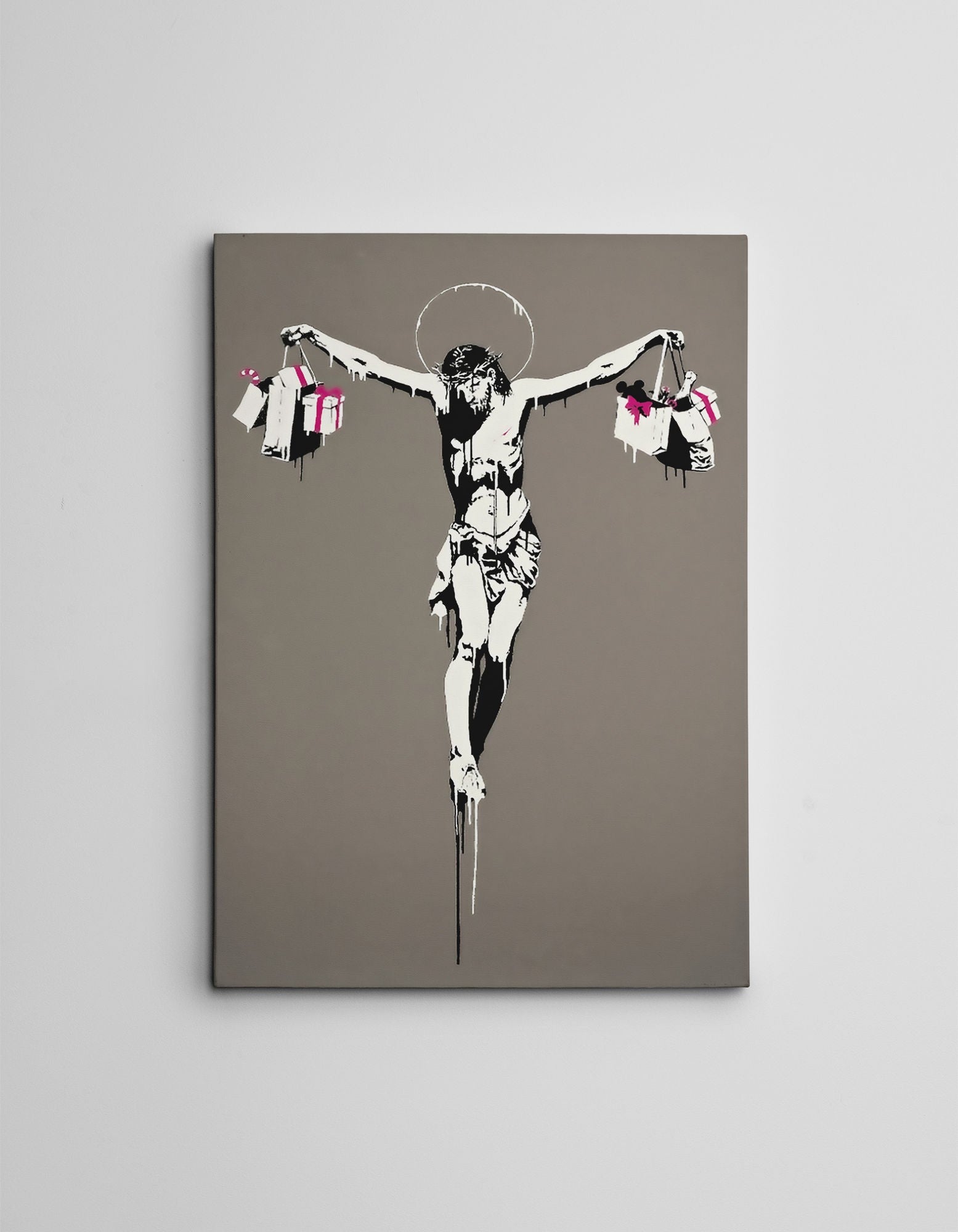 Bringen Sie mit dem beeindruckenden gerahmten Bild WY137 (50 x 70) von Wallity lebendige Farben und kreative Inspiration in Ihr Zuhause.