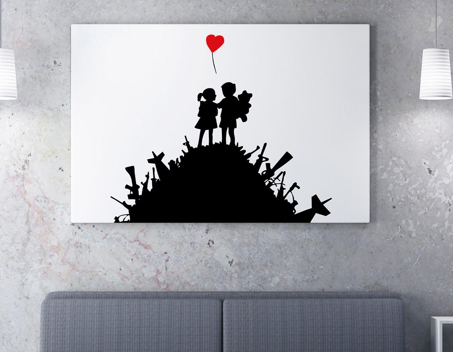 Entdecken Sie das beeindruckende gerahmte Leinwandbild WY140 (70 x 100) von Wallity. Ein Meisterwerk, das Emotionen weckt und jeden Raum veredelt.