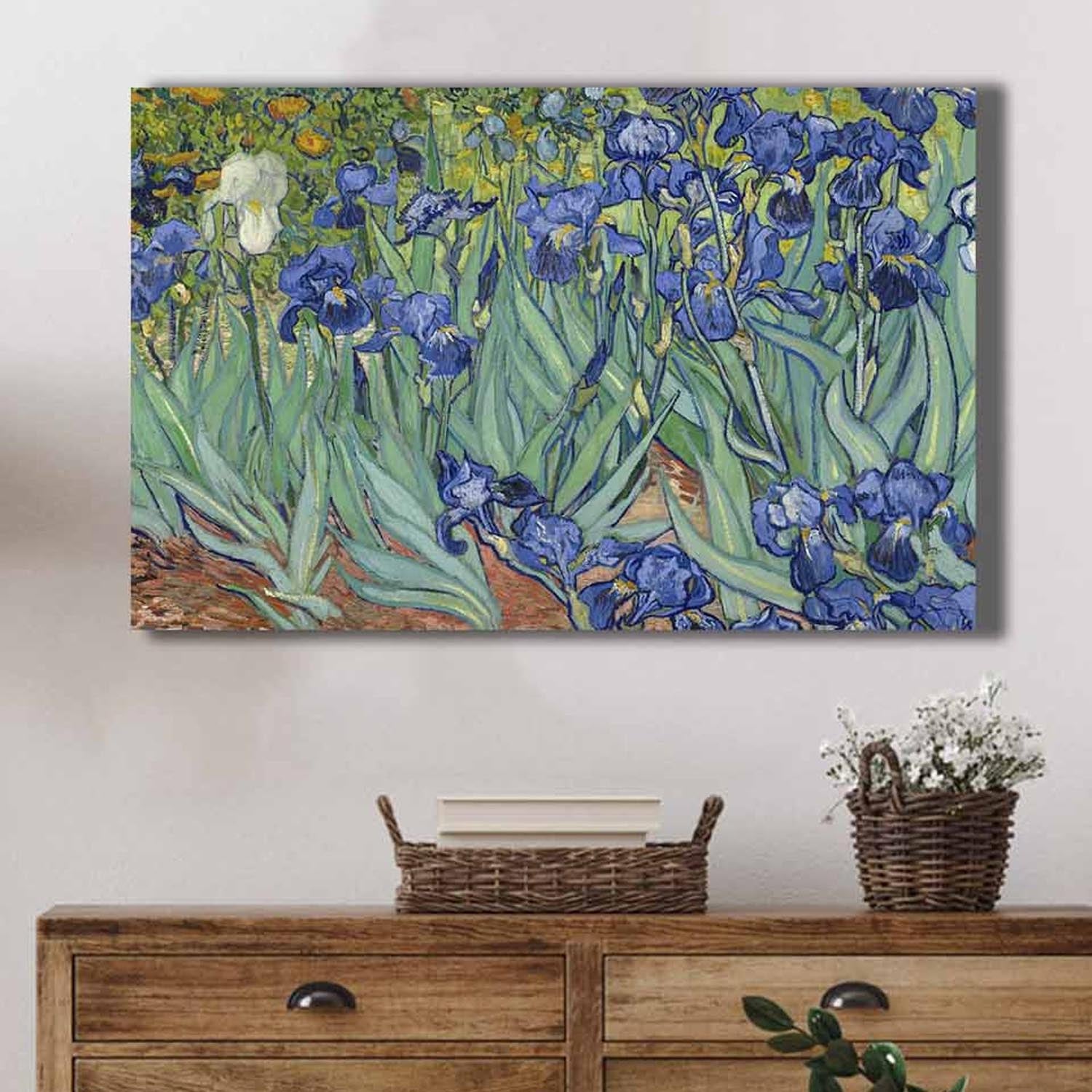 Entdecken Sie das fesselnde Leinwandgemälde 4570VANGOGH035 von Wallity, inspiriert von Vincent van Gogh. Bringen Sie Farbe und Eleganz in Ihr Zuhause!