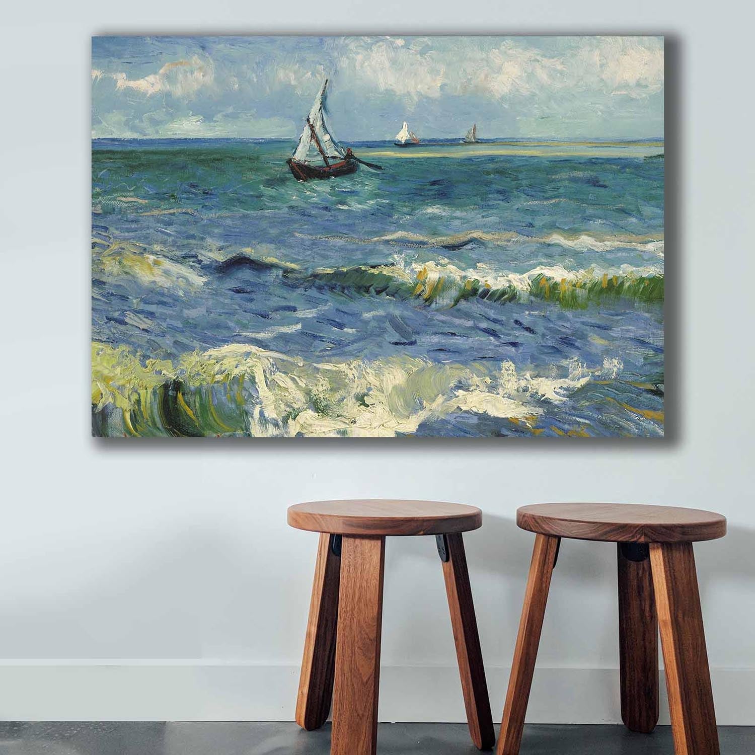 Entdecken Sie das beeindruckende Leinwandbild von Vincent van Gogh in lebendigen Farben. Perfekt für jeden Raum, bringt es Kunst und Eleganz in Ihr Zuhause.