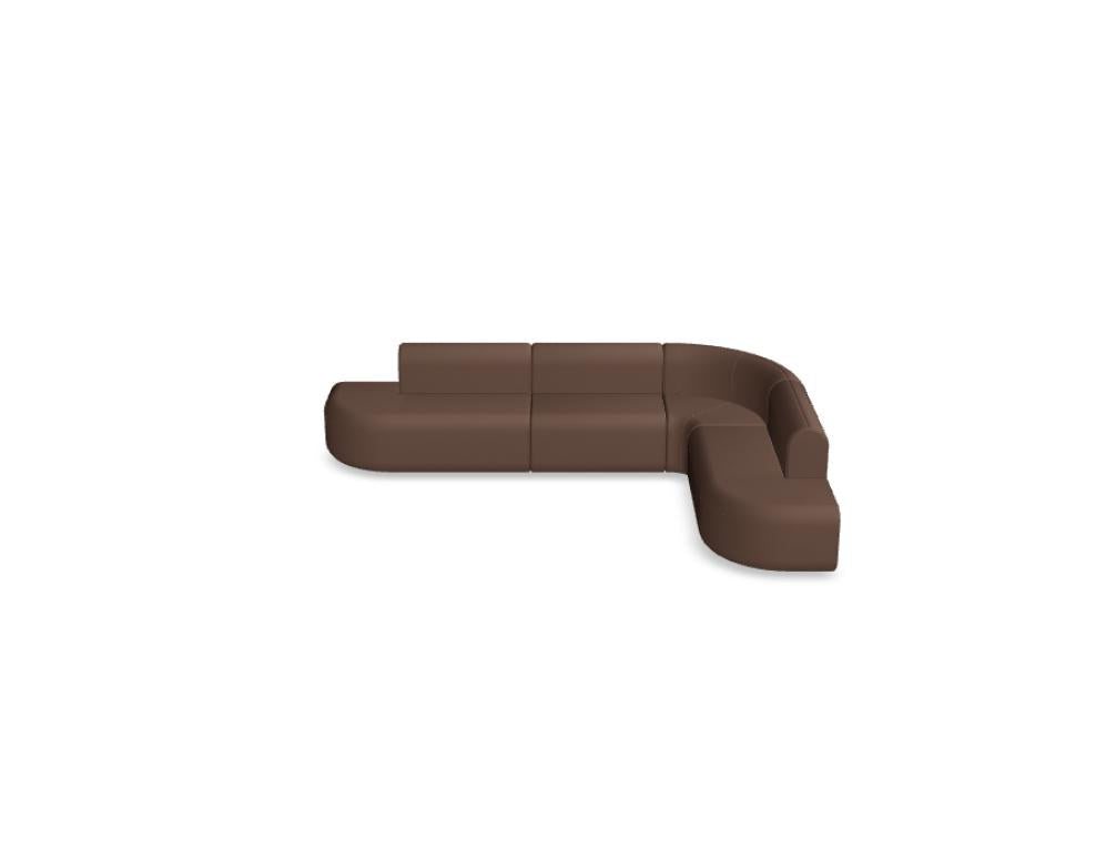 Artiko AT08 - Sofa in Vanille präsentiert im Onlineshop von KAQTU Design AG. Ecksofa ist von Mdd