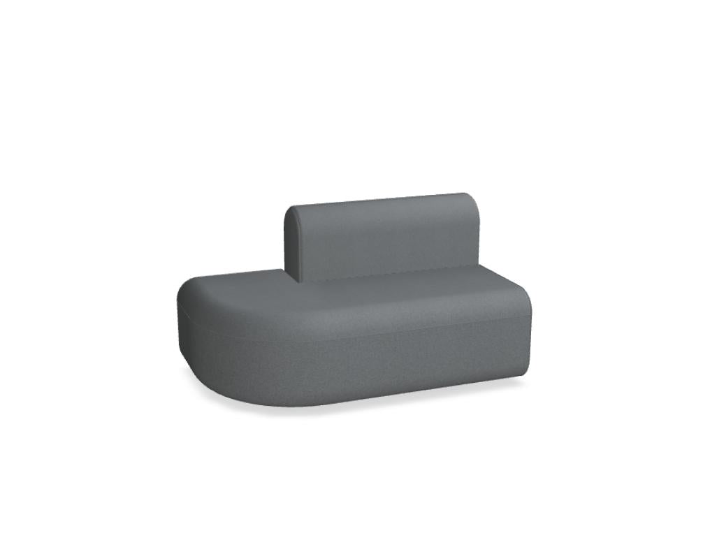 Artiko AT102L - modulares Sitzsystem in Vanille präsentiert im Onlineshop von KAQTU Design AG. Modulares Sofa ist von Mdd