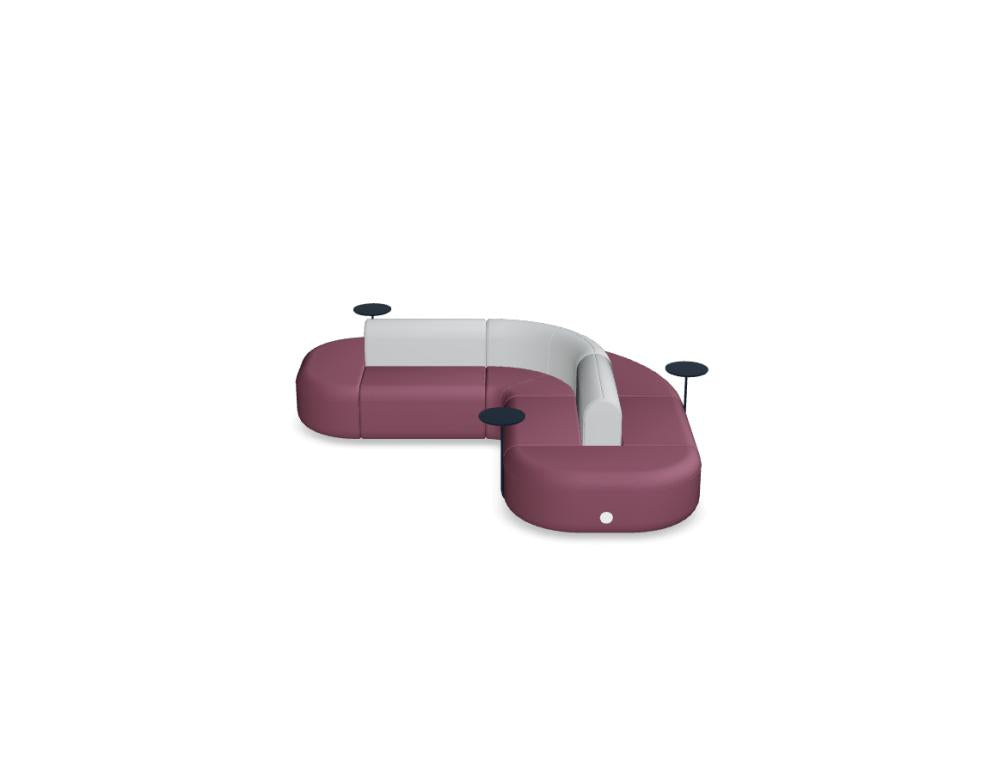 Artiko AT22 - doppelseitiges Sofa in Vanille präsentiert im Onlineshop von KAQTU Design AG. Sofa ist von Mdd
