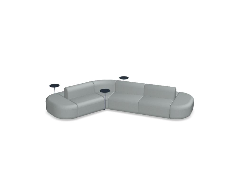 Artiko AT39 - doppelseitiges Sofa in Vanille präsentiert im Onlineshop von KAQTU Design AG. Sofa ist von Mdd