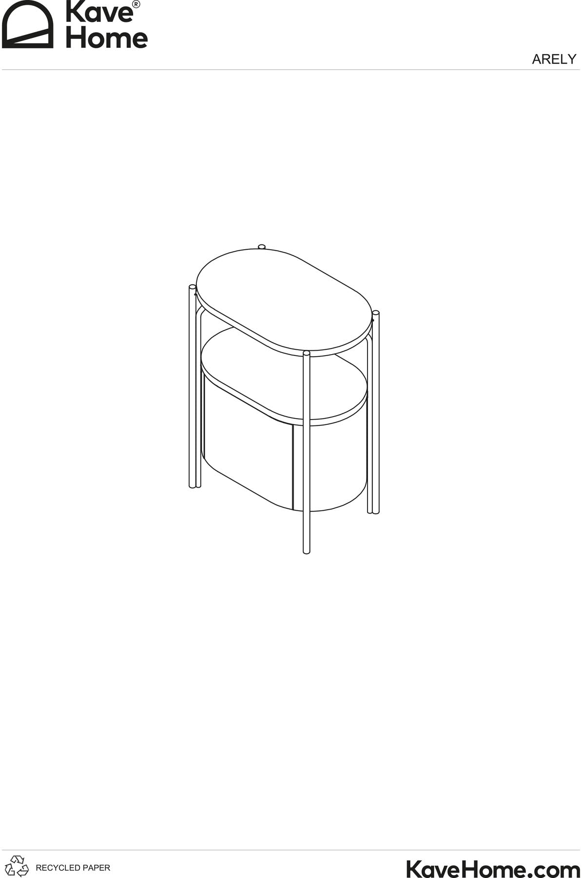 Badezimmermöbel Arely mit Stahlgestell und grün lackiertem MDF, 60 x 40 cm in Dunkelgrün präsentiert im Onlineshop von KAQTU Design AG. Badzubehör ist von Kave Home