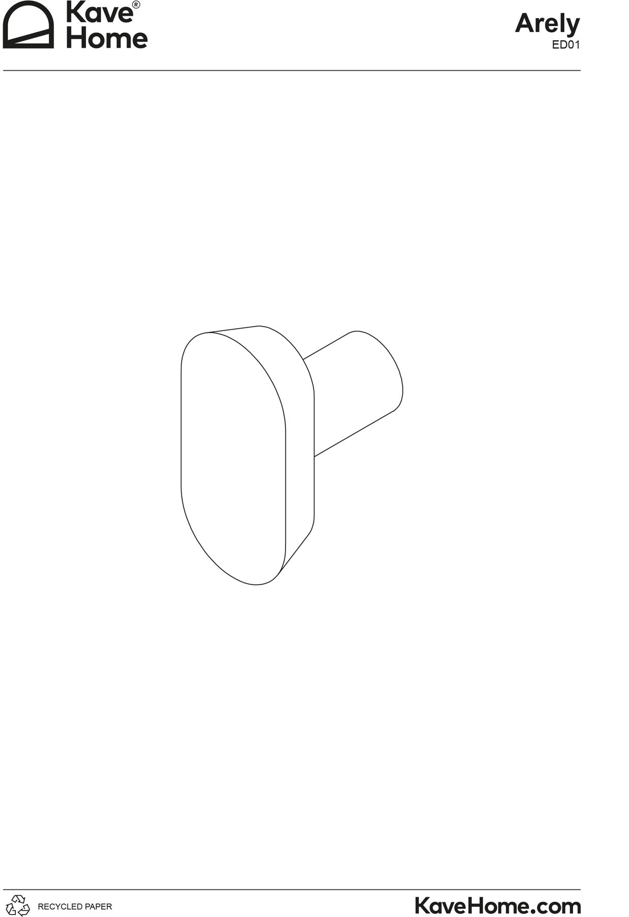 Set Arely aus 2 Kleiderhaken aus massivem Buchenholz mit schwarzer Lackierung, 6,5 cm/10 cm in Schwarz präsentiert im Onlineshop von KAQTU Design AG. Badzubehör ist von Kave Home