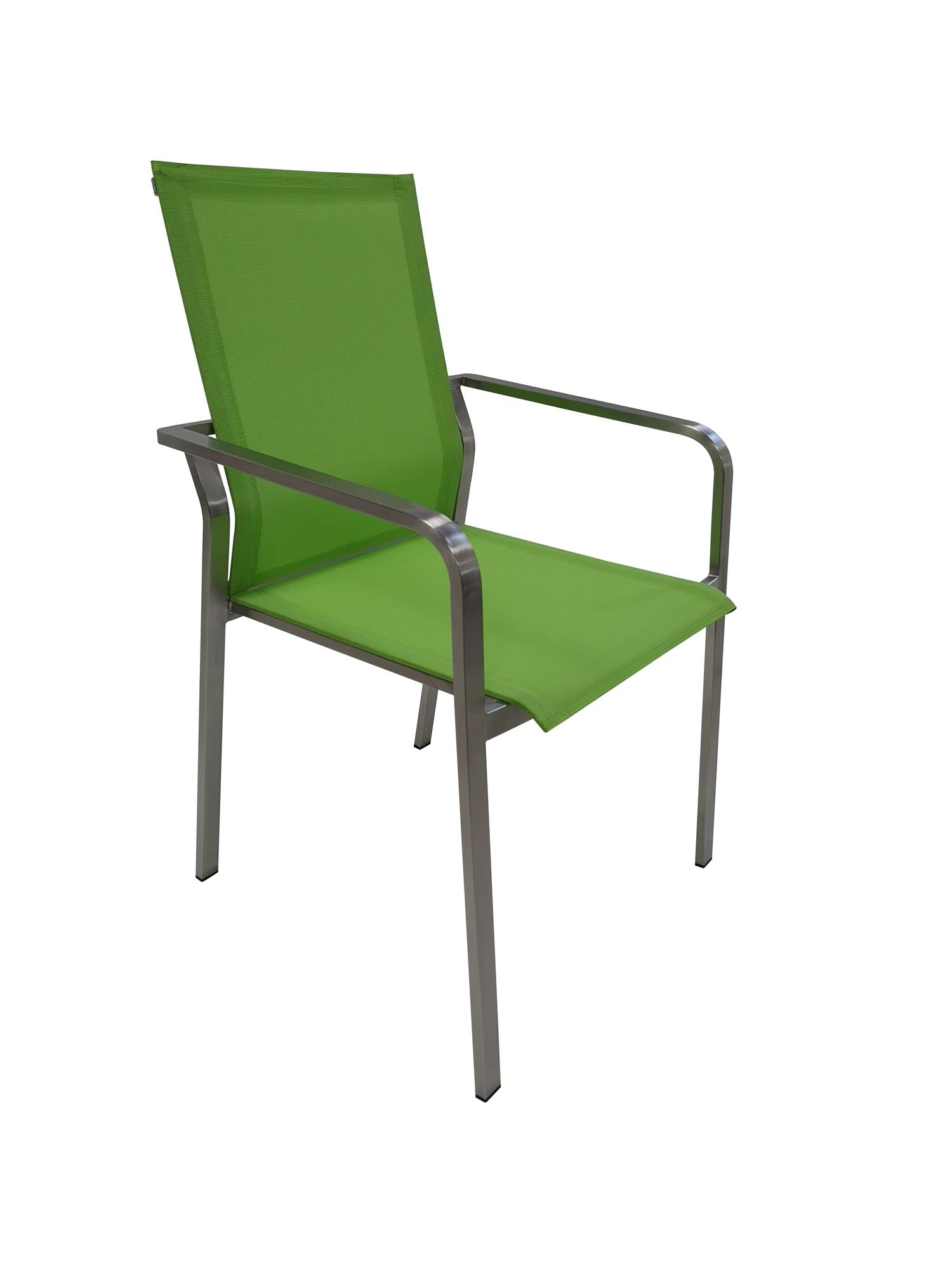 Gartenstuhl Venedig grün in präsentiert im Onlineshop von KAQTU Design AG. Gartenstuhl ist von Be Garden