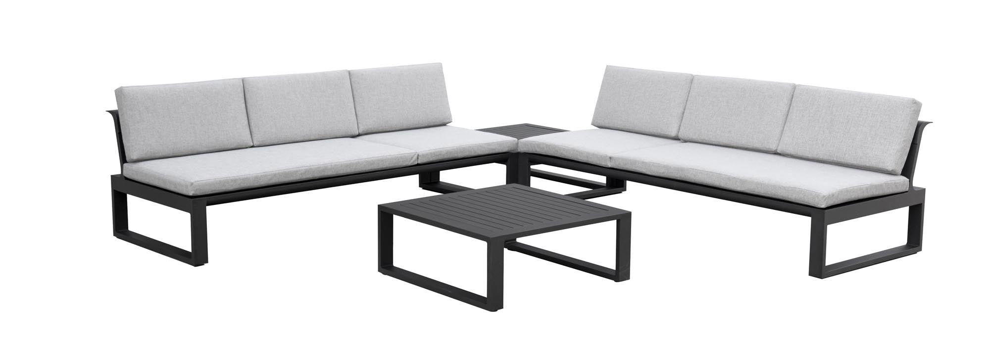 Elegantes Gartensofa/Sonnenliege Florida von Be Garden, perfekt für entspannte Stunden im Freien, kombiniert modernes Design mit hohem Sitzkomfort.