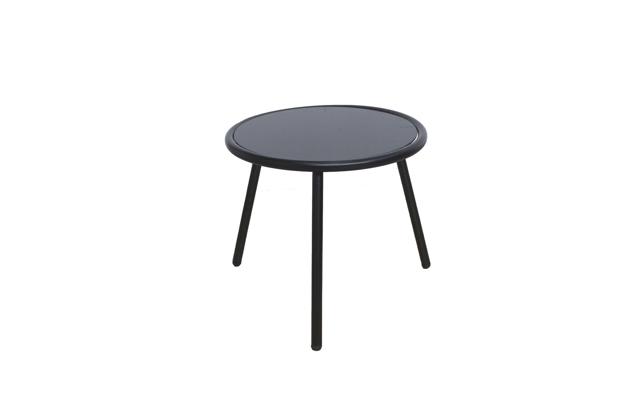 Couchtisch Marisa, gross ø 50cm in Glas präsentiert im Onlineshop von KAQTU Design AG. Loungetisch ist von Be Garden