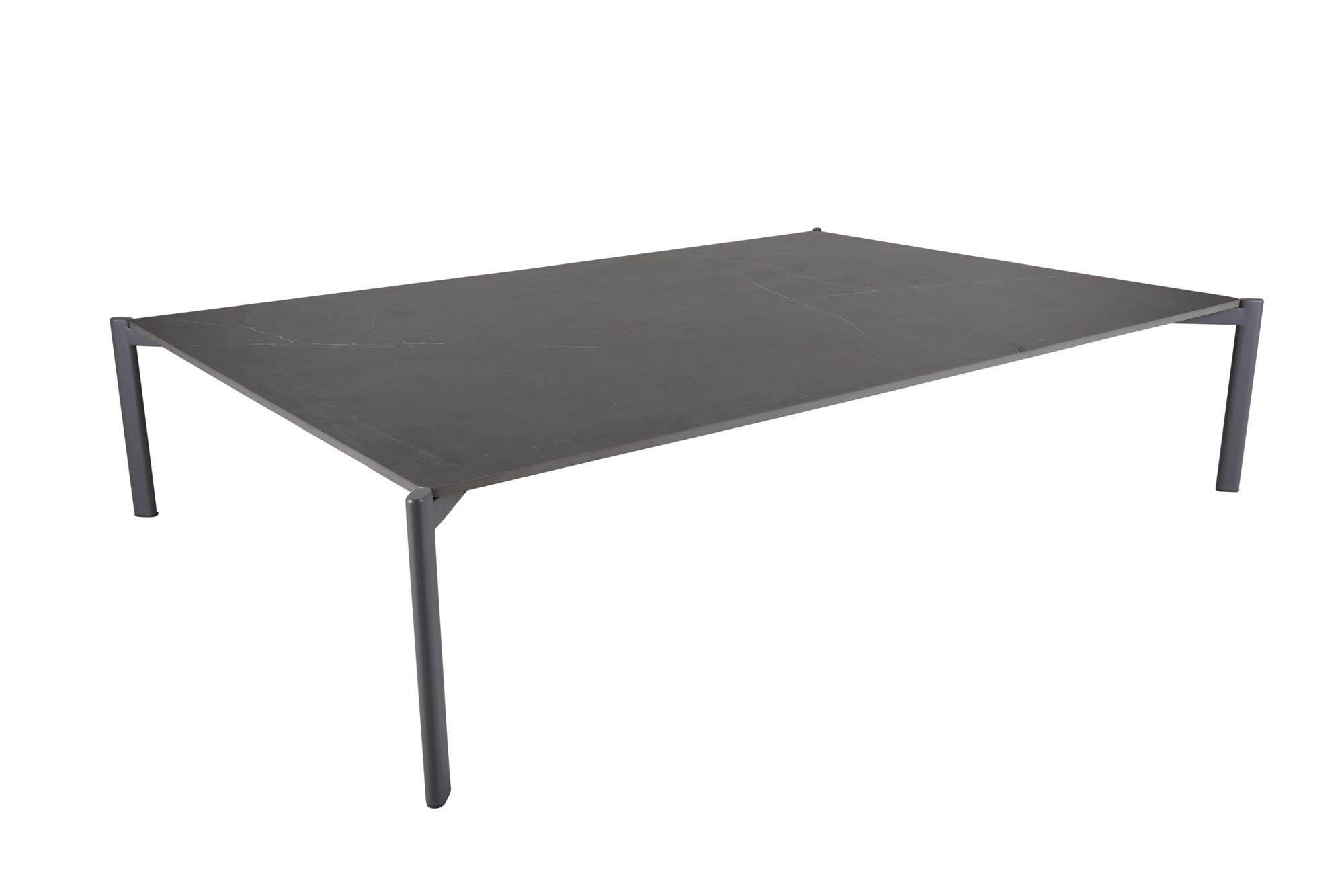 Couchtisch Hallavra gross Gestell anthrazit in präsentiert im Onlineshop von KAQTU Design AG. Loungetisch ist von Be Garden