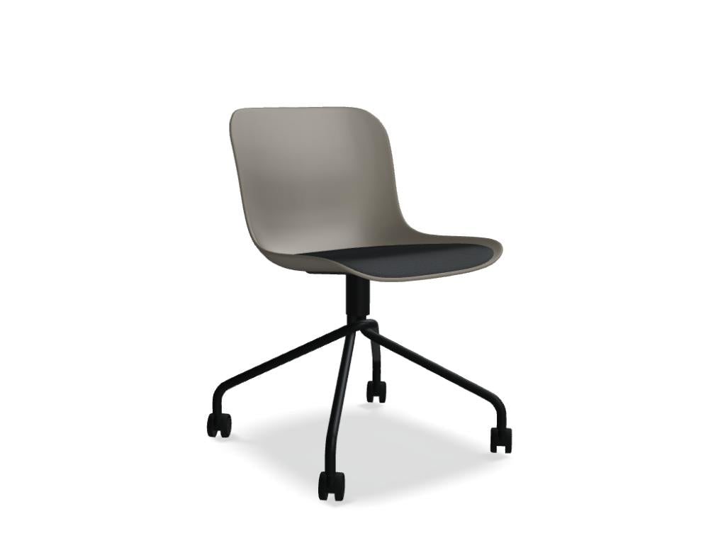 Baltic 2 Remix BLK3P13K - Stuhl Drehbasis in Beige präsentiert im Onlineshop von KAQTU Design AG. Drehstuhl ist von Mdd