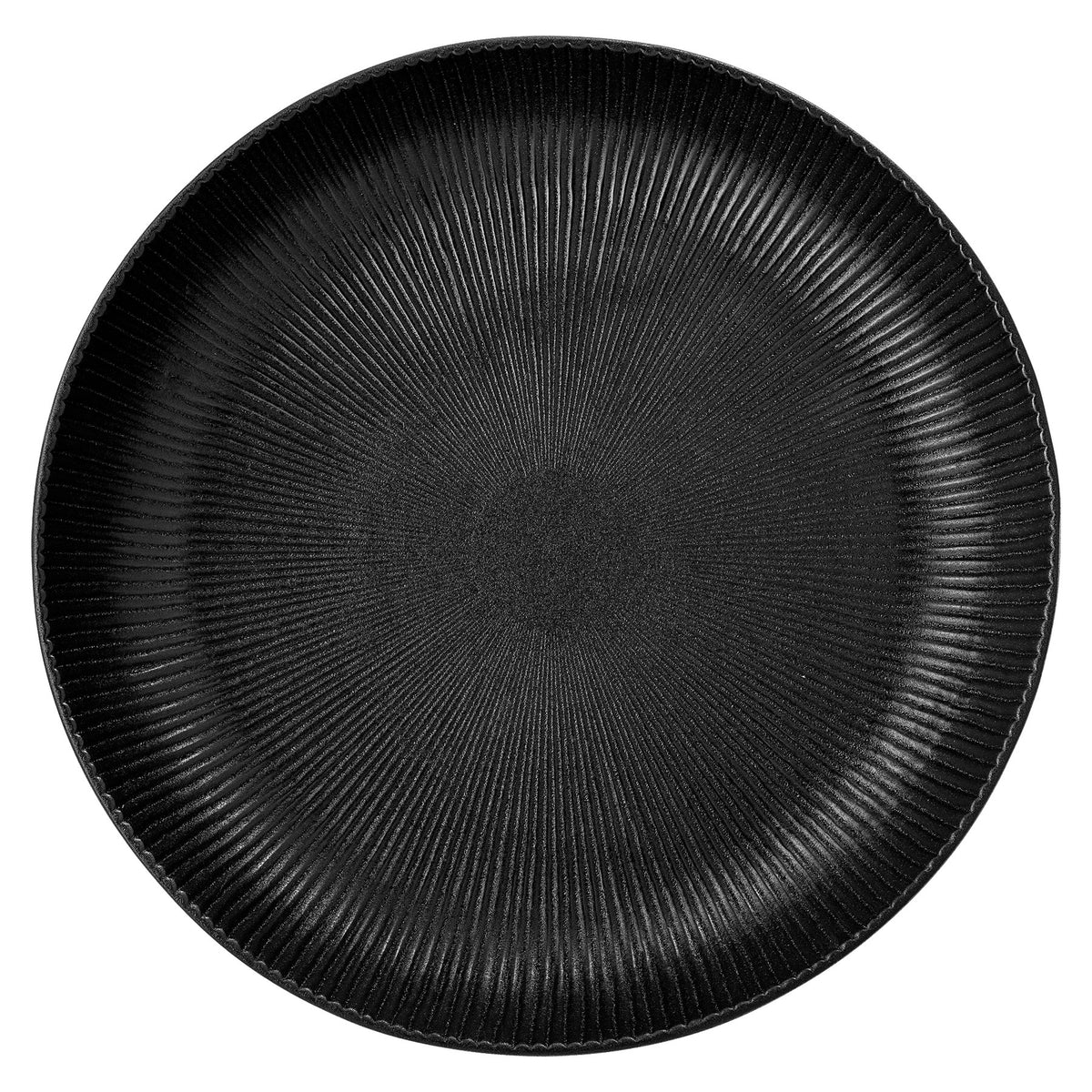 Neri Servierschüssel, Schwarz, Steingut in Black präsentiert im Onlineshop von KAQTU Design AG. Schale ist von Bloomingville