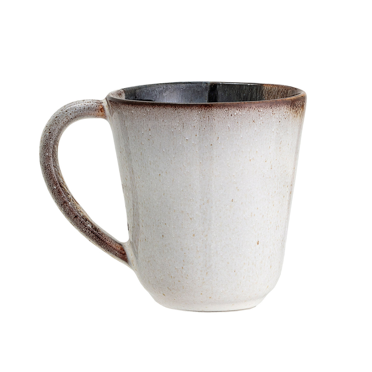 Jules Becher, Grau, Steingut in Grey präsentiert im Onlineshop von KAQTU Design AG. Tasse ist von Bloomingville