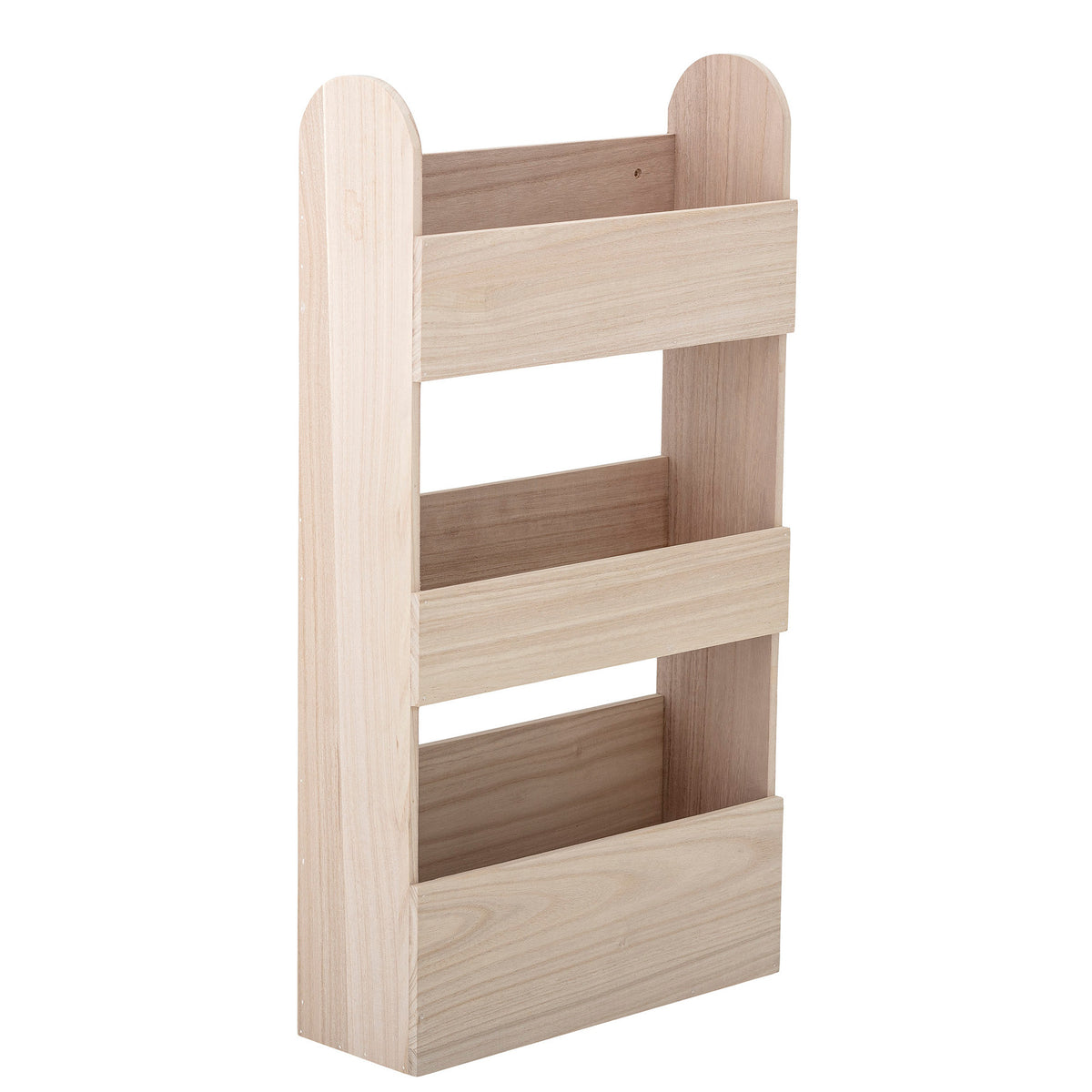 Moris Regal, Natur, Paulownia in Nature präsentiert im Onlineshop von KAQTU Design AG. Wandregal ist von Bloomingville Mini