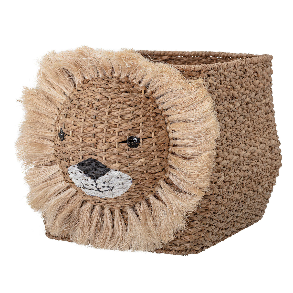 Harrison Korb, Natur, Bankuan-Gras in Nature präsentiert im Onlineshop von KAQTU Design AG. Aufbewährungskörbe ist von Bloomingville Mini