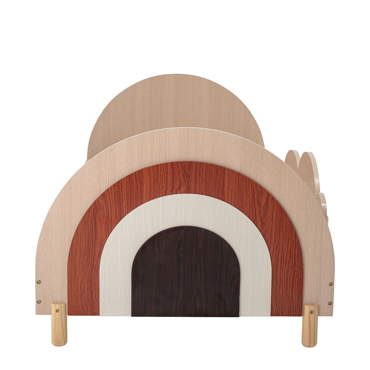 Charli Juniorbett, Braun, MDF in Brown präsentiert im Onlineshop von KAQTU Design AG. Bett ist von Bloomingville Mini