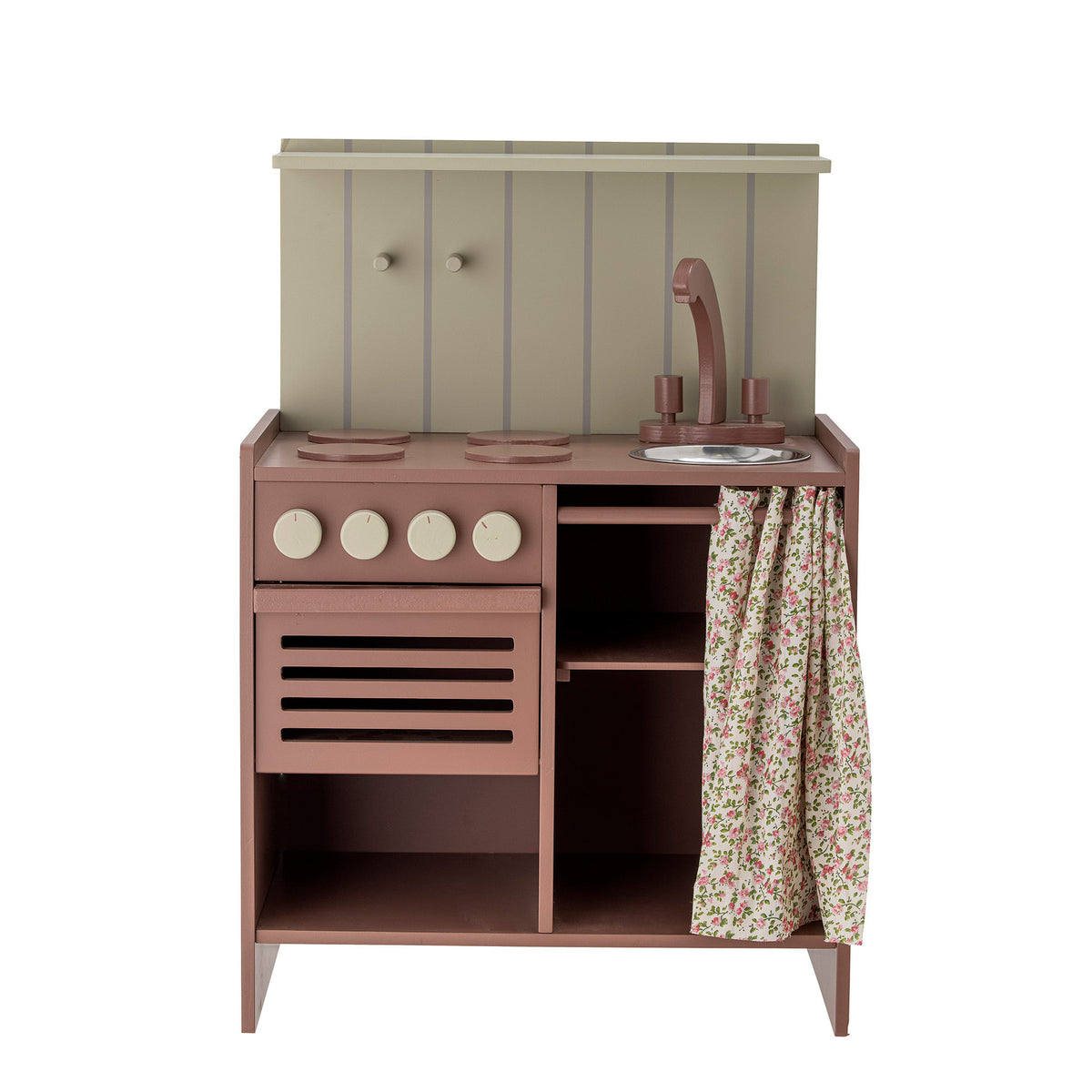 Pippi Mini-Ofen, Braun, MDF in Brown präsentiert im Onlineshop von KAQTU Design AG. Küche Kids ist von Bloomingville Mini
