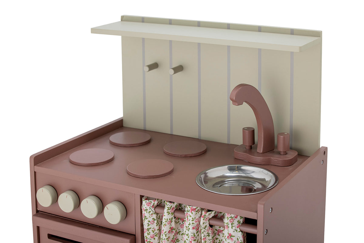 Pippi Mini-Ofen, Braun, MDF in Brown präsentiert im Onlineshop von KAQTU Design AG. Küche Kids ist von Bloomingville Mini