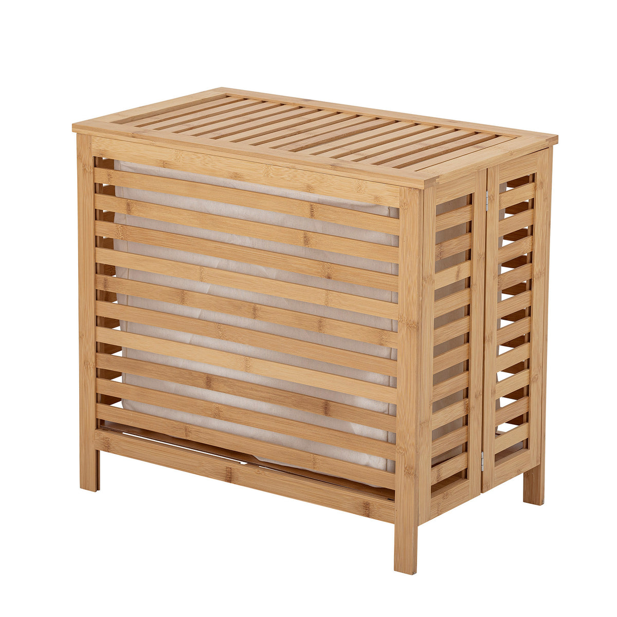 Aden Wäschekorb, Natur, Bambus in Nature präsentiert im Onlineshop von KAQTU Design AG. Wäschekorb ist von Bloomingville