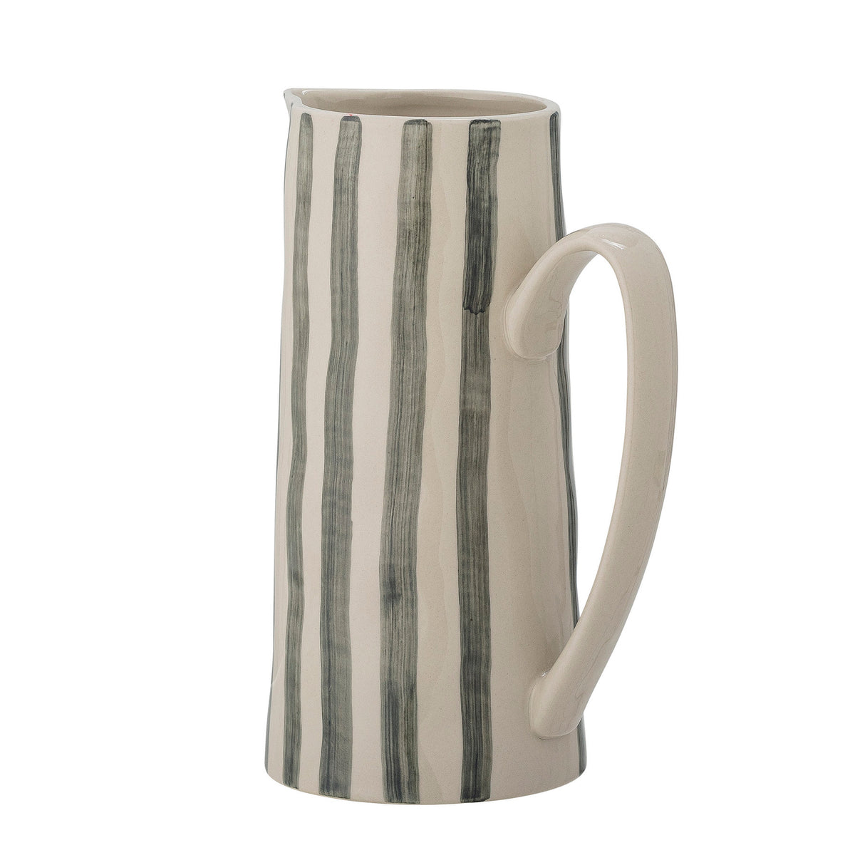 Begonia Krug, Grün, Steingut in Green präsentiert im Onlineshop von KAQTU Design AG. Kanne ist von Creative Collection
